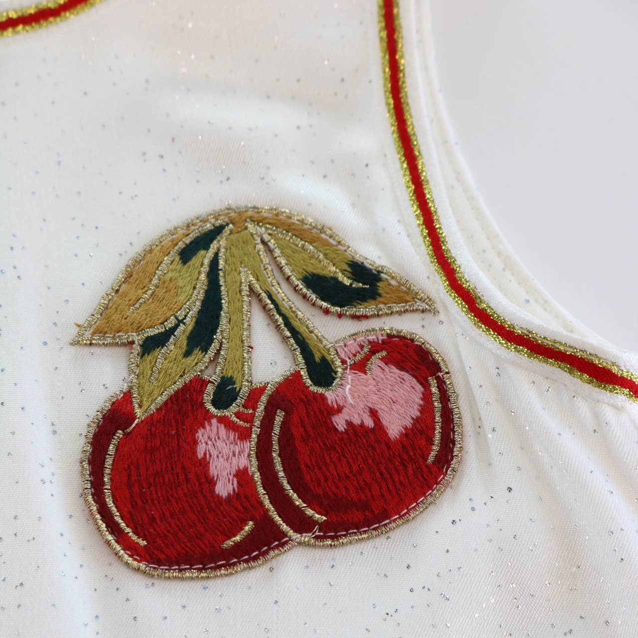 Cherry Embroidery Dress