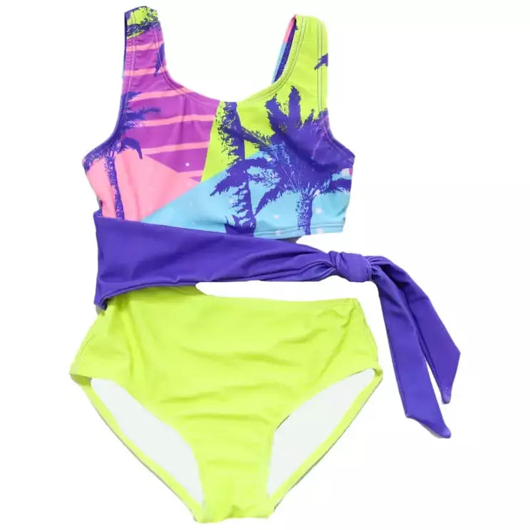 MIAMI VICE ONE-PIECE SWIMSUIT - ACE & JADE