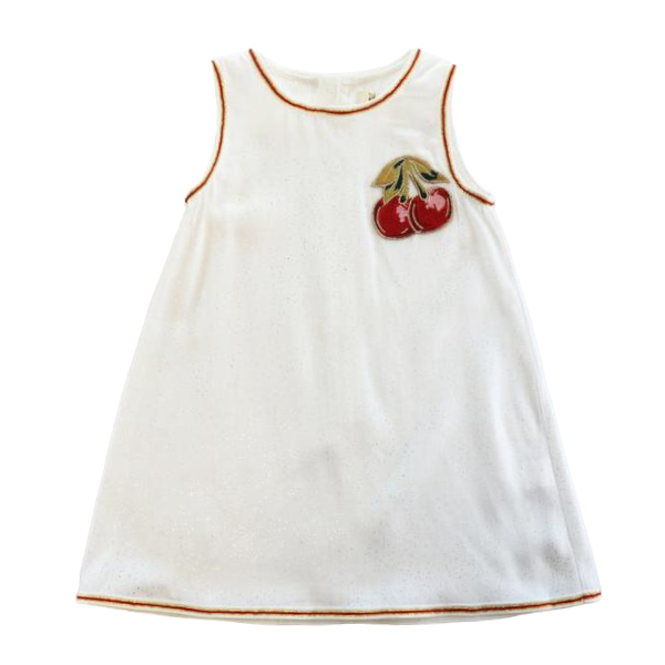 Cherry Embroidery Dress