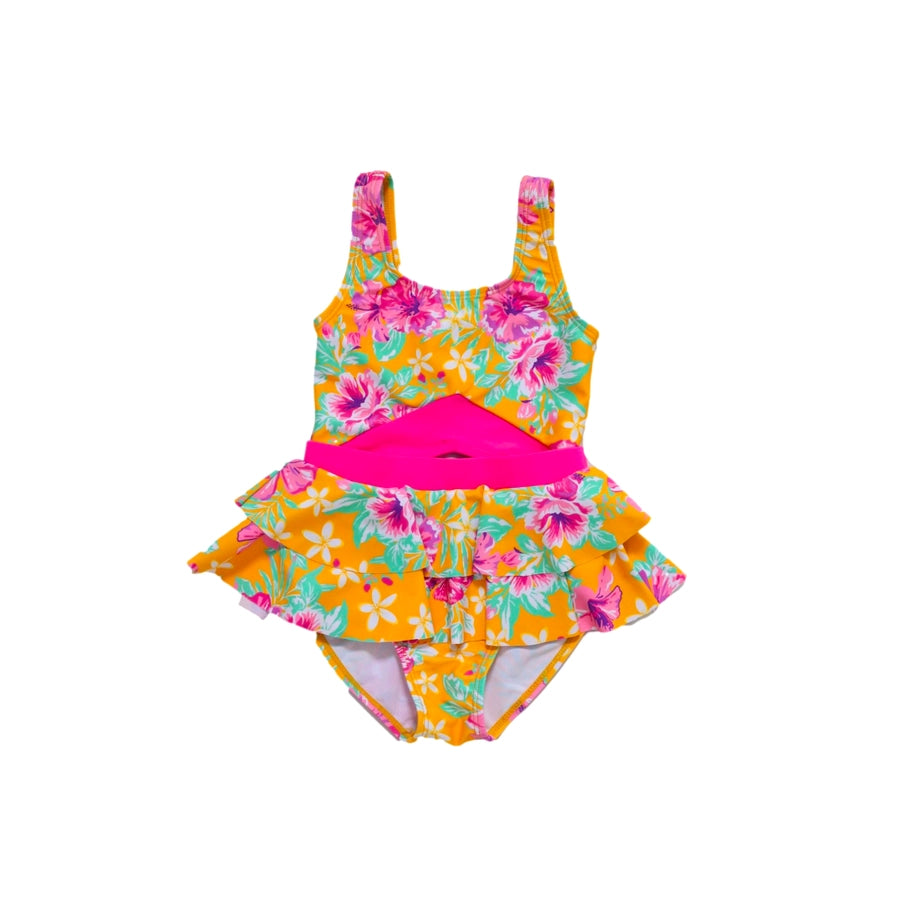 Tangerine Tropic One-Piece Swimsuit
