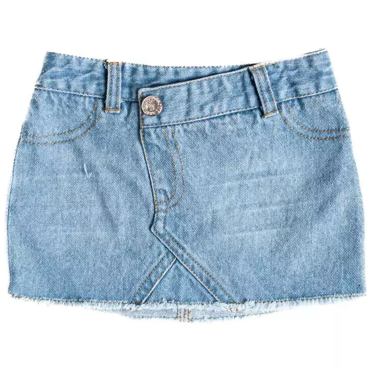 ALOHI DENIM SKIRT - ACE & JADE